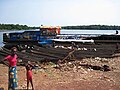 Basankusu boats