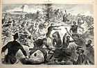 The War for the Union，1862年，木版画