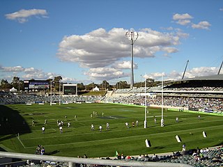 <span class="mw-page-title-main">Canberra Stadium</span> Stadium in Canberra, Australia