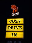 Sign at the Cozy Dog Drive In