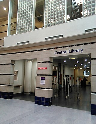 <span class="mw-page-title-main">Croydon Central Library</span> Building in London, England