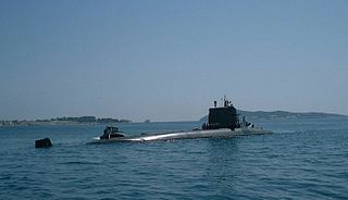 French submarine <i>Perle</i> (S606) French nuclear-powered attack submarine