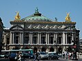 Il teatro visto dall'Avenue de l'Opéra