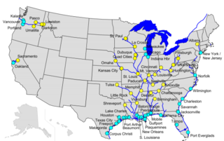 <span class="mw-page-title-main">Inland waterways of the United States</span>