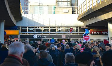 Samling på torget