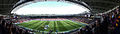 A panorama taken from the West Stand before the match against Manchester United on 24 May 2015.