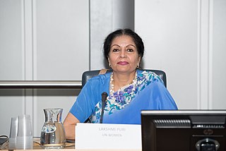 <span class="mw-page-title-main">Lakshmi Puri</span> Indian diplomat (born 1952)