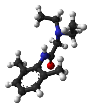 <span class="mw-page-title-main">Lidocaine</span> Local anesthetic