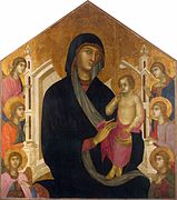 Maître des Albertini Madone de Santa Croce, vers 1310-15 (?) National Gallery, Londres