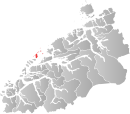 Vị trí Sandøy tại Møre og Romsdal