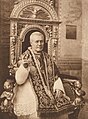 Pius X Enthroned, 1906