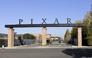 Pixar's studio lot in Emeryville.