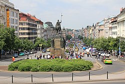 View of Wenceslas Square