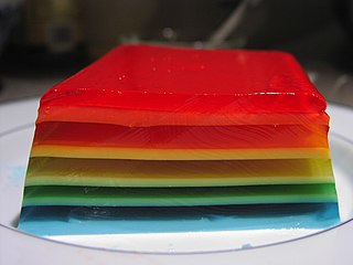 <span class="mw-page-title-main">Gelatin dessert</span> Dessert made with gelatin