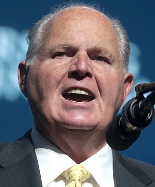 <span class="mw-page-title-main">Rush Limbaugh</span> American political commentator (1951–2021)