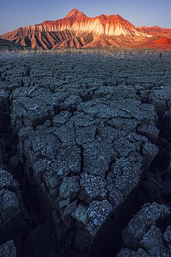 Sunset over Kiztepesi Photograph: Cuneyt Gumushaneli