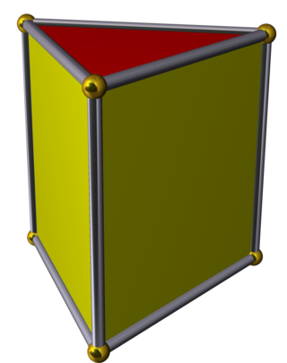 <span class="mw-page-title-main">Triangular prism</span> Prism with a 3-sided base