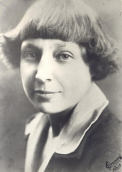 Marina Tsvetajeva vuonna 1925.