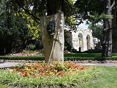 Maler Vincent van Gogh-Gedenkstein im -Jardin(Garten) de Ete-Arles