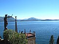 Il Lago Maggiore visto dai giardini