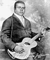 Blind Lemon Jefferson geboren op 24 september 1893