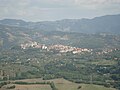 Vue générale de la ville depuis la réserve naturelle du Monte-Catillo