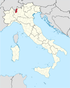 Provincia di Como – Localizzazione