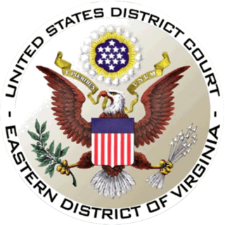 <span class="mw-page-title-main">United States District Court for the Eastern District of Virginia</span> United States district court