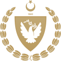 Coat of arms of the president of Northern Cyprus[2]