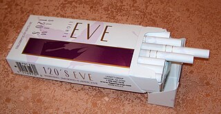 <span class="mw-page-title-main">Eve (cigarette)</span> American brand of cigarettes