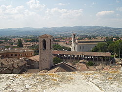 Panorama of Gubbio