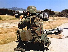 US serviceman aiming an FGM-172 SRAW MPIM SRAW fielded.jpg