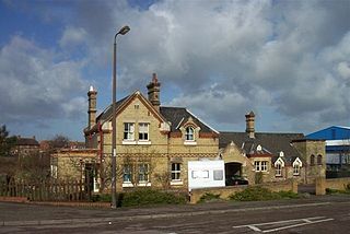 Potton railway station Former railway station in Bedfordshire, England