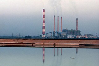 NTPC Ramagundam Coal-fired power plant in India