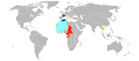 Localização de França Livre