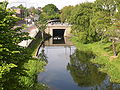 View from Luas bridge, Dublin