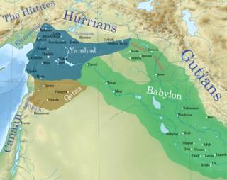 <span class="mw-page-title-main">Yamhad</span> Semitic kingdom in Syria