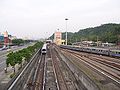 Nangang Depot reception and stabling tracks