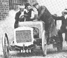 "Coming down the alley all aboard"
The first Austin, a 25-30, sets out for the Lickey Hills on its first trial run. Herbert Austin at the wheel. Saturday 7 April 1906 Austin 15-20 1906.jpg