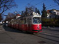 Tram at Hetzendorfer Straße