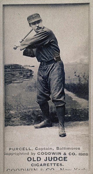 <span class="mw-page-title-main">Blondie Purcell</span> American baseball player