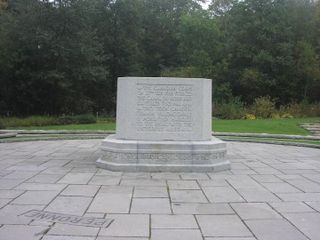 <span class="mw-page-title-main">Bourlon Wood Memorial</span> Canadian war memorial