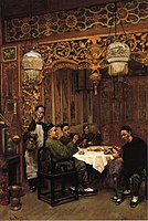 Theodore Wores, Chinese Restaurant, 1884