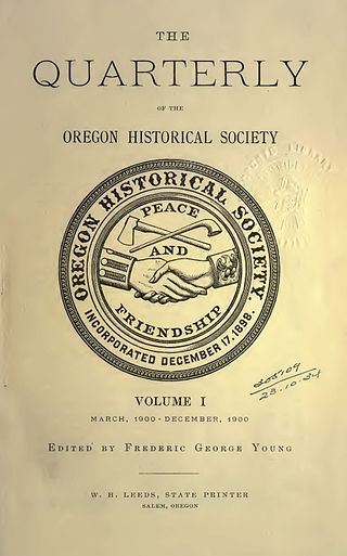 <span class="mw-page-title-main">Bibliography of Oregon history</span>