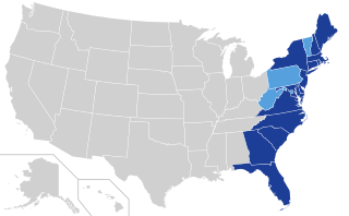 <span class="mw-page-title-main">East Coast of the United States</span> Atlantic coastal region of the United States