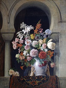 Gerro de flors a la finestra d'un harem (1881)