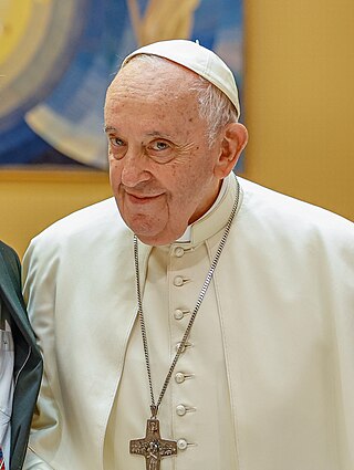 <span class="mw-page-title-main">Pope Francis</span> Head of the Catholic Church since 2013