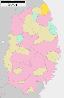 Location of Hirono