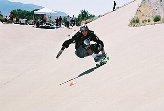 <span class="mw-page-title-main">Slalom skateboarding</span>