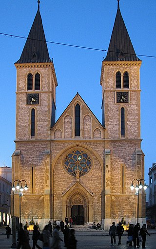 <span class="mw-page-title-main">Roman Catholic Archdiocese of Vrhbosna</span> Roman Catholic archdiocese in Bosnia and Herzegovina